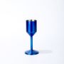 100ml Stainless Steel Champagne Flutes Custom Color Rubber Base Available