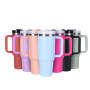 40 oz  Tumbler 304 Stainless Steel Tumbler with Handle Straw Lid  Insulated Travel Mug for Hot and Cold Beverages