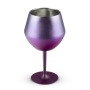 New Arrival 14oz Double-Walled Stainless Steel Wine Tumbler with Removable Handle Customizable Logo for Champagne Wine Goblet