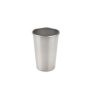 YEDI 16 Ounce Stainless Steel Pint Cups Shatterproof Cup Tumblers Unbreakable Metal Drinking Glasses for Bar, Home, Restaurant