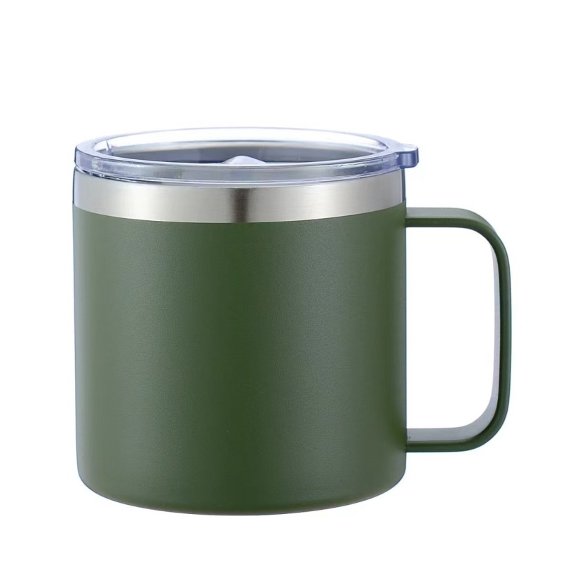 YEDI Insulated Mug with Lid Portable Vacuum Sealed Double Wall Stainless Steel 14oz Tumbler CLASSIC Mugs Mug Cup Cups Coffee