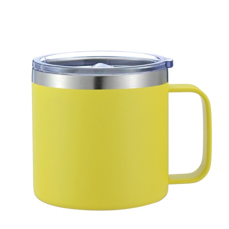 YEDI Insulated Mug with Lid Portable Vacuum Sealed Double Wall Stainless Steel 14oz Tumbler CLASSIC Mugs Mug Cup Cups Coffee