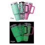 YEDI 40oz H2.0 Modern Adventure Reusable Leopard Shape Grow in Dark Vacuum Insulated Travel Coffee Tumbler