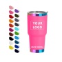 Customized 30 Oz Stainless Steel Thermal Cup 30oz Rainbow Tumbler Business Gifts Vacuum Insulated Vasos Termicos