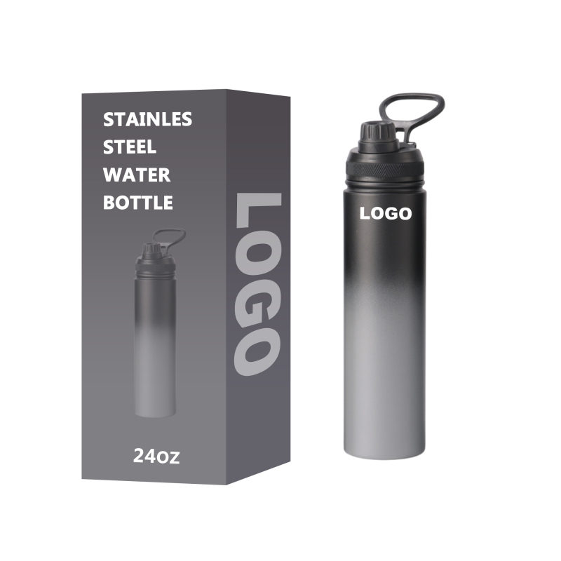 OEM 12/16/18/22/24/32/40/64oz Stainless Steel Leakproof Vacuum Water Bottle Lead-Free Sport Flask for Travel ODM Design