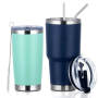 YEDI Custom 20oz Double Wall Vacuum Insulated Car Cup Powder Coated Tumbler Cup Thermal Stainless Steel Coffee Mug with Lid