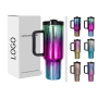 YEDI 40oz Classic Car Cup Mug UV DTF Wraps Waterproof Vinyl Stickers Compatible with Camping Tumblers