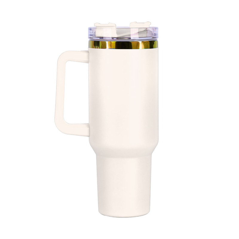 40 oz Tumbler with Handle H2.0 304 Stainless Steel Travel Mug Double Wall Vacuum Reusable Insulated Sports Travel Mugs