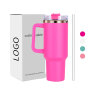 40 oz Tumbler with Handle H2.0 304 Stainless Steel Travel Mug Double Wall Vacuum Reusable Insulated Sports Travel Mugs