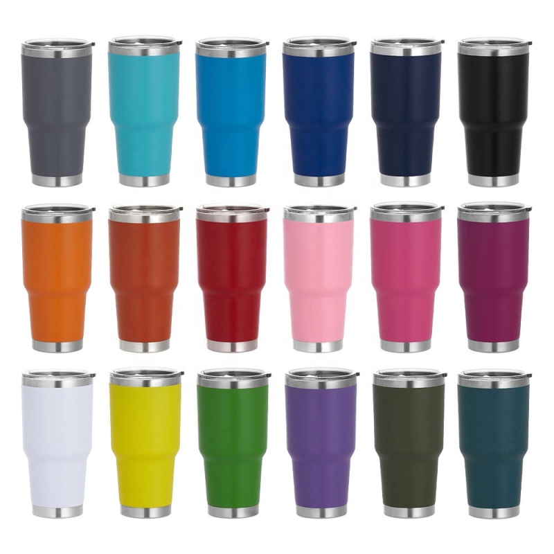 Maunfactura Wholesale 30oz Double Wall Stainless Steel Thermal Travel Cup Vacuum Flask Thermos Travelling Mug for Gift