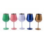 YEDI Customizable Logo Double Wall Insulated Unbreakable Wine Tumbler Stainless Steel Goblet Lids Insulated Stem Size Options