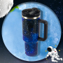 Top Sales 40oz Double Wall Stainless Steel Vacuum Travel Mug With Handle and Lids