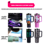 2025 Custom Logo 30 Oz Tumbler Stainless Steel Vacuum Insulated Metal Travel Mug Thermo Coffee Cup 30oz Tumbler With Handle Logo