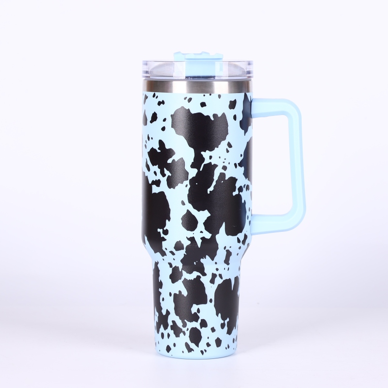 YEDI Top Sales 40oz Double Wall Stainless Steel Vacuum Travel Mug With Handle and Lids