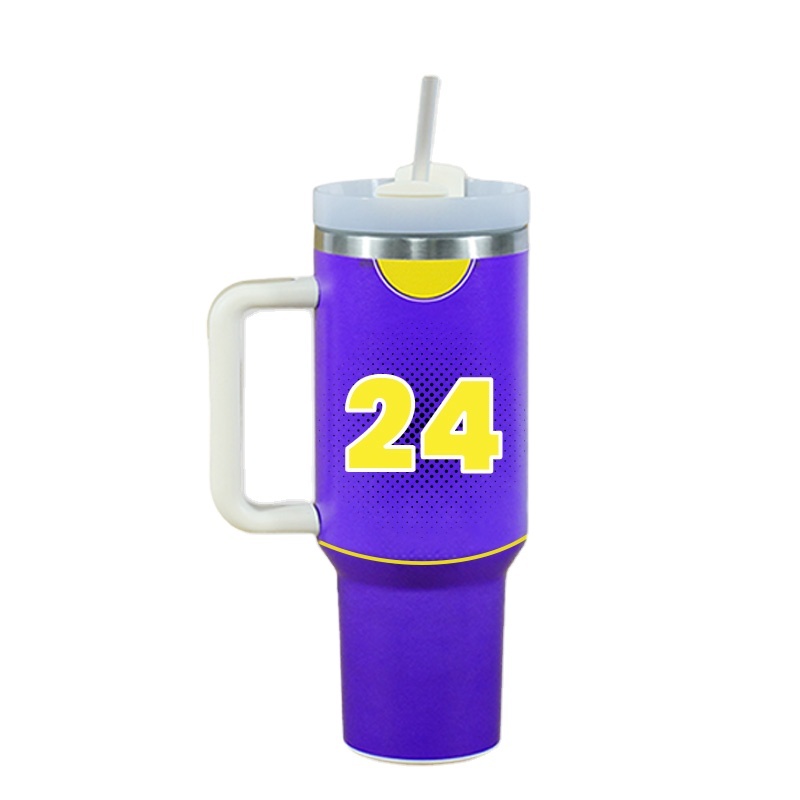 Лидер продаж YEDI 40 унций, вакуумная дорожная кружка из нержавеющей стали с двойными стенками, ручкой и крышками