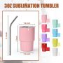 YEDI 3oz Mini Tumbler Shot Glass with Straw Cute Stainless Steel Blank Shot Glasses Set for Parties Drink Cup