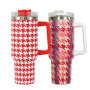 YEDI 40oz Tumbler with Handle and Straw Stainless Steel Insulated Reusable Lid Straw Water Bottle Vacuum Travel Coffee Mug Cup