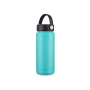YEDI 16oz BPA-Free Wide-Mouth Stainless Steel Vacuum-Insulated Sports Water Bottle Flask for Camping