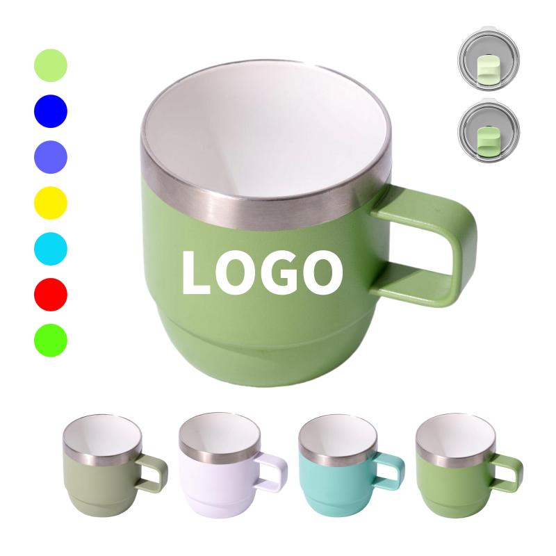 Premium Coffee Mug 4 oz Espresso Shot Cup Metal Travel Mug Stackable Mug  4oz Mini Tumbler for Laser Engraving