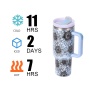 YEDI Adventure Double Wall Vacuum Travel Mug Stainless Steel Custom 40 Oz Eco-friendly 40oz Camping CLASSIC Mugs Camping Cup