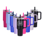 Best Seller 40oz Travel Tumbler with Leak Proof Handle Customizable Logo Insulated Stainless Steel Cup