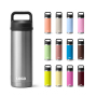 Double Wall Stainless Steel Tumbler with Straw Wholesale Bulk Water Bottle with Handle Custom Tumbler  12oz 18oz 36oz Bottle