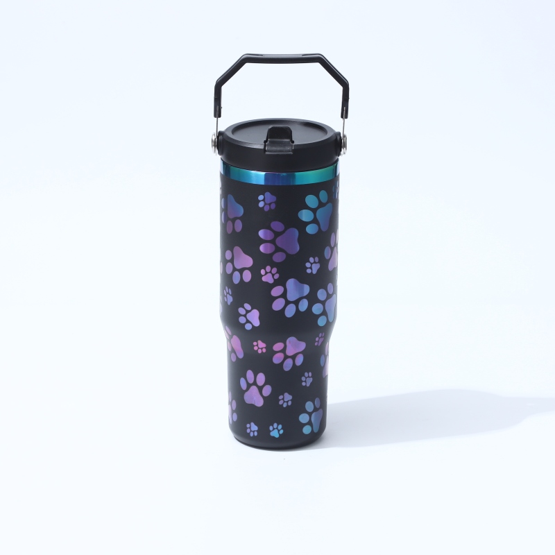 YEDI Laser Engraved Stainless Steel Tumbler Portable Steel Mug