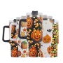 YEDI Halloween Decoration 40oz Mug Outdoor Coffee Cup Tumbler Stainless Steel Mug Halloween 40oz Tumblers With Handle