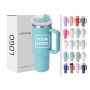 YEDI 2025 Most Popular 40oz H2.0 Stainless Steel Travel Mug Insulated Thermal Coffee Cup Vacuum Insulated Top Seller