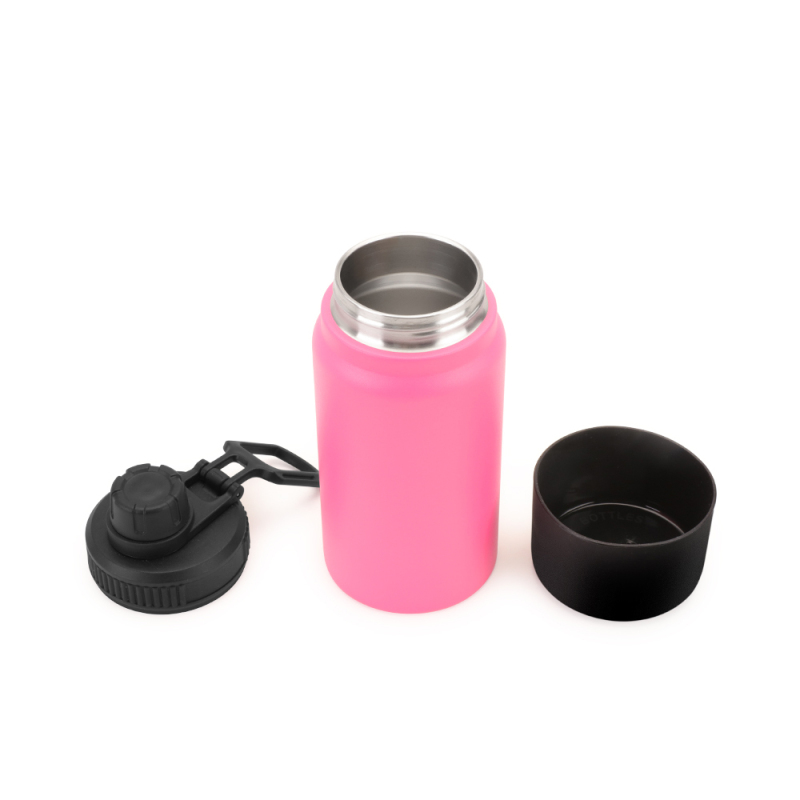 YEDI 14oz BPA-Free Stainless Steel Sports Water Bottle Vacuum-Insulated Hot Thermal Performance Flask for Travel and Camping