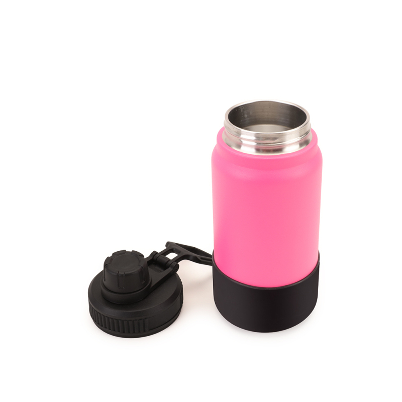 YEDI 14oz BPA-Free Stainless Steel Sports Water Bottle Vacuum-Insulated Hot Thermal Performance Flask for Travel and Camping