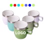 2025 New Product 4oz 6oz Stainless Steel Coffe Mug Tumbler Hot and Cold Reusable Coffee Cup With Magnetic Lid Ceramic Lined