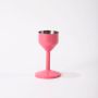 Dishwasher Custom Logo 304 Stainless Steel Red Wine Glass Single-Wall Stemware Safe for bar PartyBulk 50ml 100ml