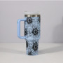 YEDI 40 oz Food-grade Insulated Coffee Tumbler With Lid Stainless Steel Double Wall Coffee Mug