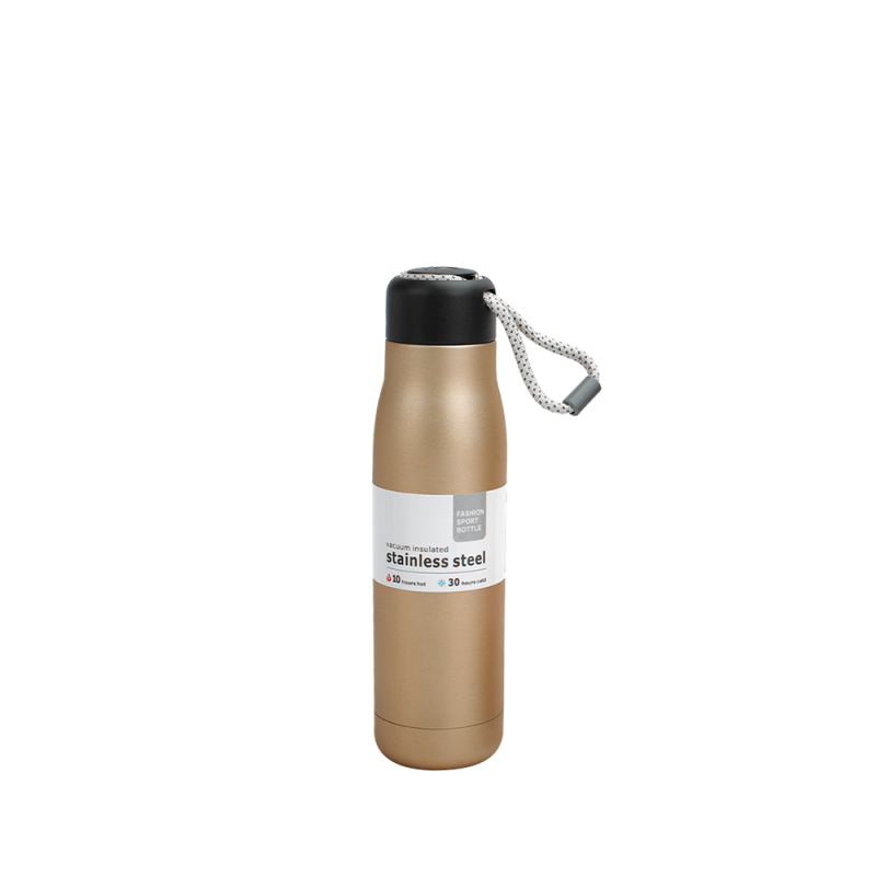 YEDI 12oz BPA-Free Stainless Steel Vacuum-Insulated Sports Water Bottle Flask Hot Thermal Performance for Travel and Camping