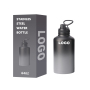 Custom 64oz Stainless Steel Water Bottle 1/2 Gallon Vacuum Insulated for Camping