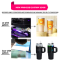 Factory 14oz 20oz 25oz Stainless Steel Custom Logo Keep Hot and Cold Outdoor Insulated Travel Coffee Mugs Tumbler With Handle