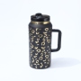 YEDI BPA FREE 128oz One Gallon Tumbler with Handle & Straw  Large Capacity for Travel & Sports Insulated Stainless Steel Cup