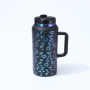 YEDI BPA FREE 128oz One Gallon Tumbler with Handle & Straw  Large Capacity for Travel & Sports Insulated Stainless Steel Cup