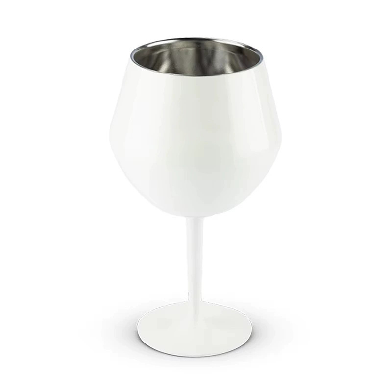2025 Double Wall Stainless Steel Vacuum-Insulated Red Wine Goblet Detachable Design with Customizable Logo Dual-Purpose