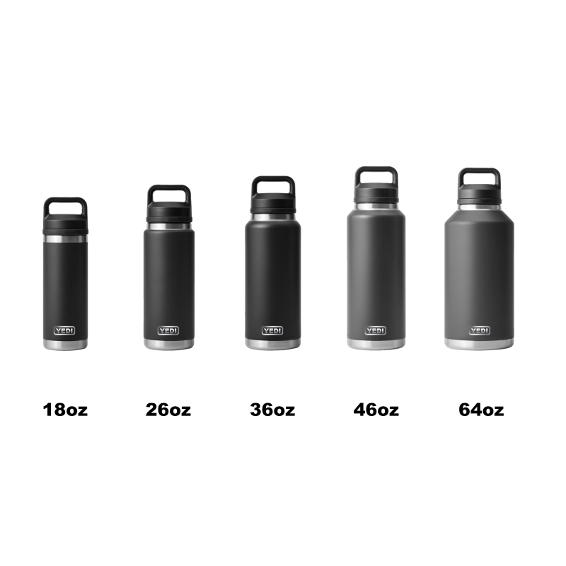 YEDI Minimalist Outdoor Sports Insulated Water Bottle 18oz-64oz Double -Layer Stainless Steel for Camping 46oz 36oz 26oz 18oz