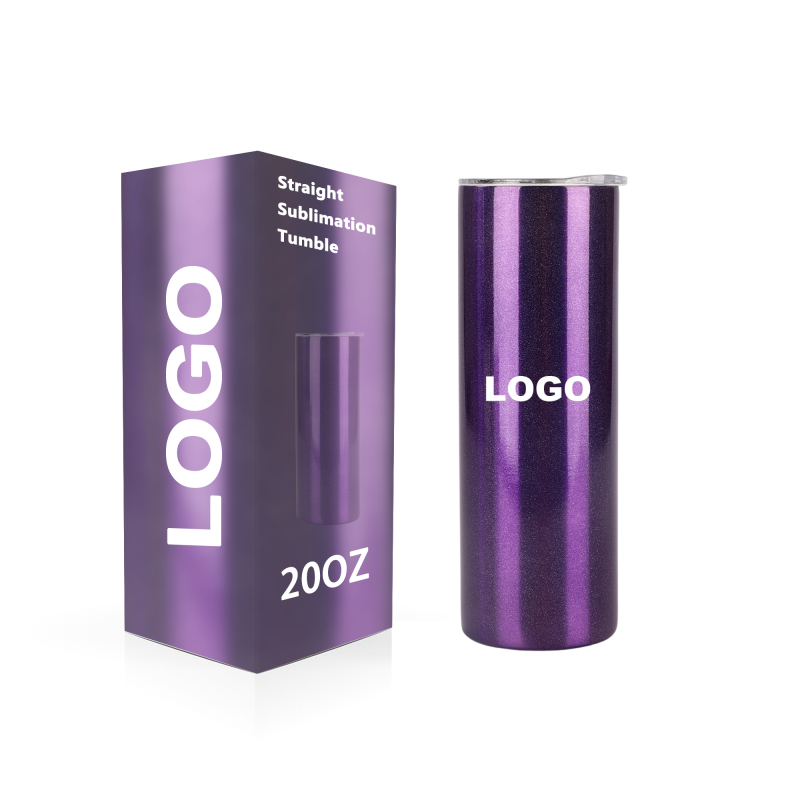 BPA-Free 20oz Tumblers Heat Press Heat Transfer Travel Mug Bulk Set for Camping Warehouse Sublimation Includes Lids Straws Cups