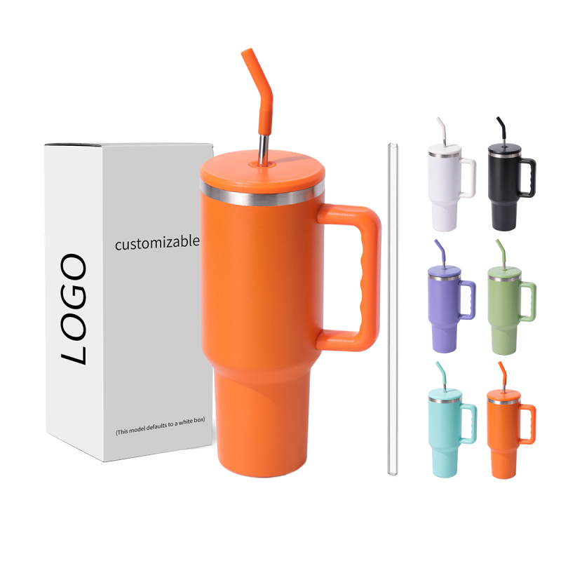 YEDI Hot Sale 40 oz H3.0 Tumbler Custom logo  40oz Car Cup with Handle and Straw Stainless Steel Travel Adventure Mugs