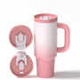 YEDI 40oz 30oz Leakproof Tumbler with Handle and Lid Customized Size and Logo for Sublimation Father's Day Gifts