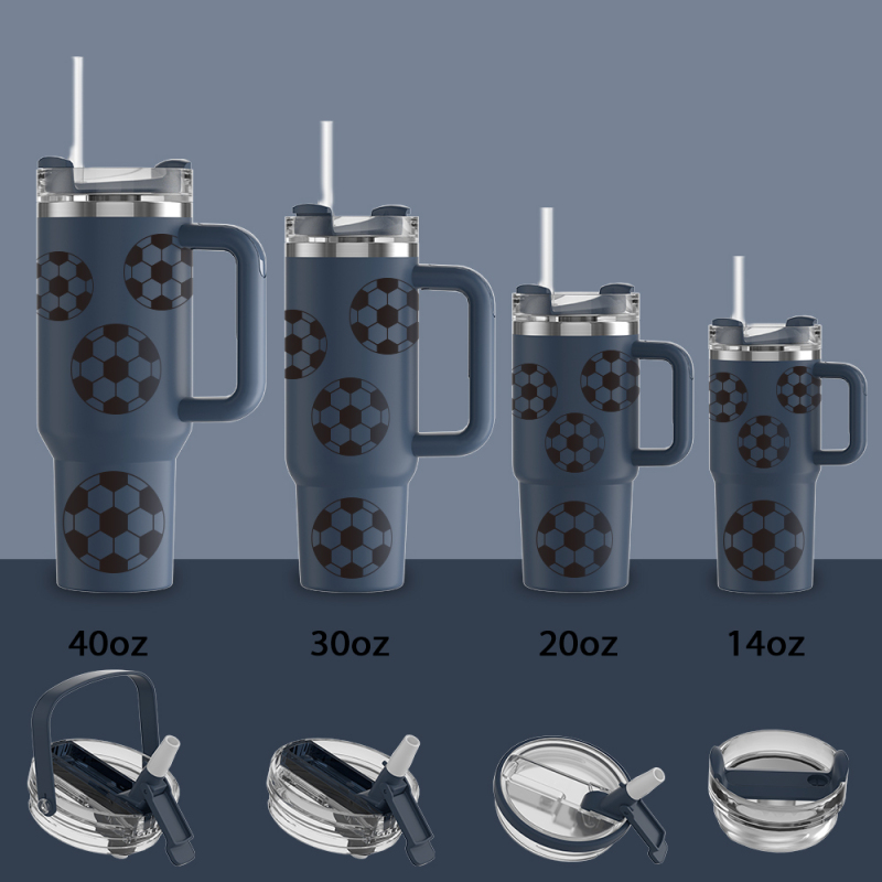 YEDI 40/30/20/14oz Special Lid TUMBLER Color Vacuum Metal Cup Stainless Travel Mug Insulated Tumblers Cupping With Flip Straw