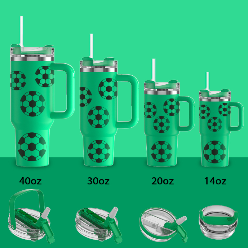 YEDI 40/30/20/14oz Special Lid TUMBLER Color Vacuum Metal Cup Stainless Travel Mug Insulated Tumblers Cupping With Flip Straw