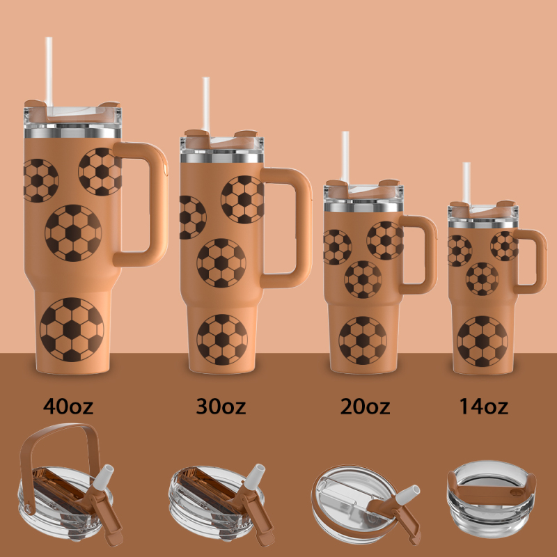 YEDI 40/30/20/14oz Special Lid TUMBLER Color Vacuum Metal Cup Stainless Travel Mug Insulated Tumblers Cupping With Flip Straw