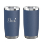 YEDI Customizable Logo Tumbler Wedding Anniversary Mother's Day Gift for Women Powder Coated Coffee Wine Laser Engraved Design