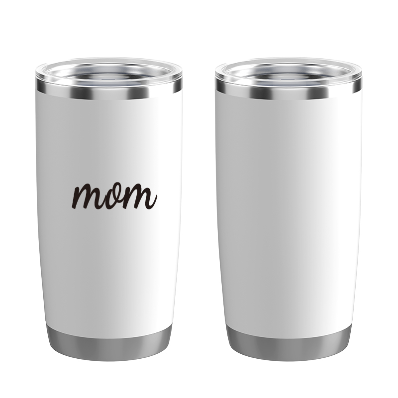 YEDI Customizable Logo Tumbler Wedding Anniversary Mother's Day Gift for Women Powder Coated Coffee Wine Laser Engraved Design