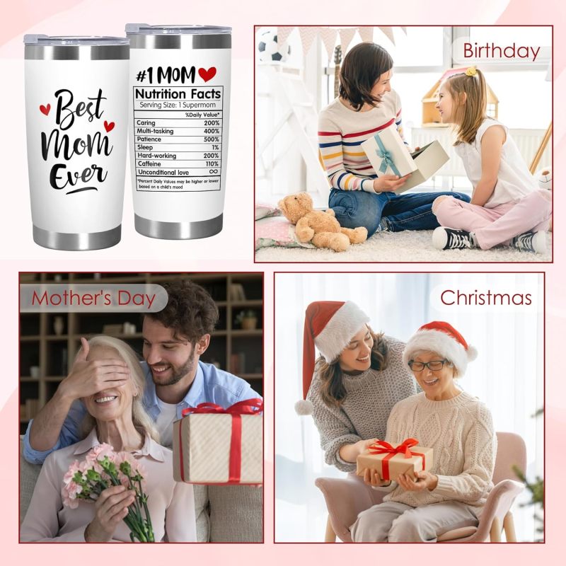 YEDI Customizable Logo Tumbler Wedding Anniversary Mother's Day Gift for Women Powder Coated Coffee Wine Laser Engraved Design